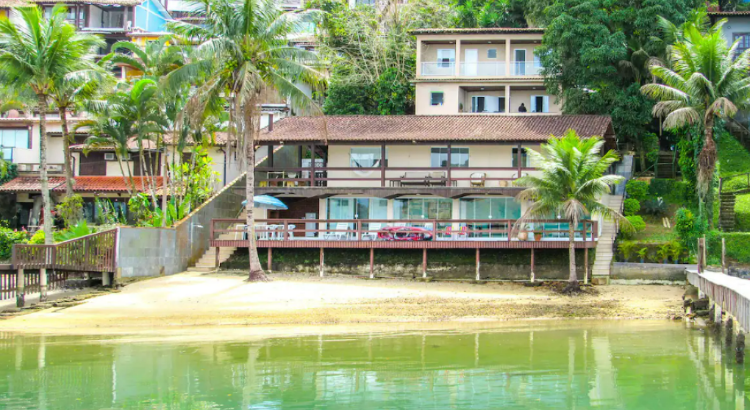 Casa à beira-mar da Praia em Angra dos Reis/RJ (como calcular diária de aluguel de temporada